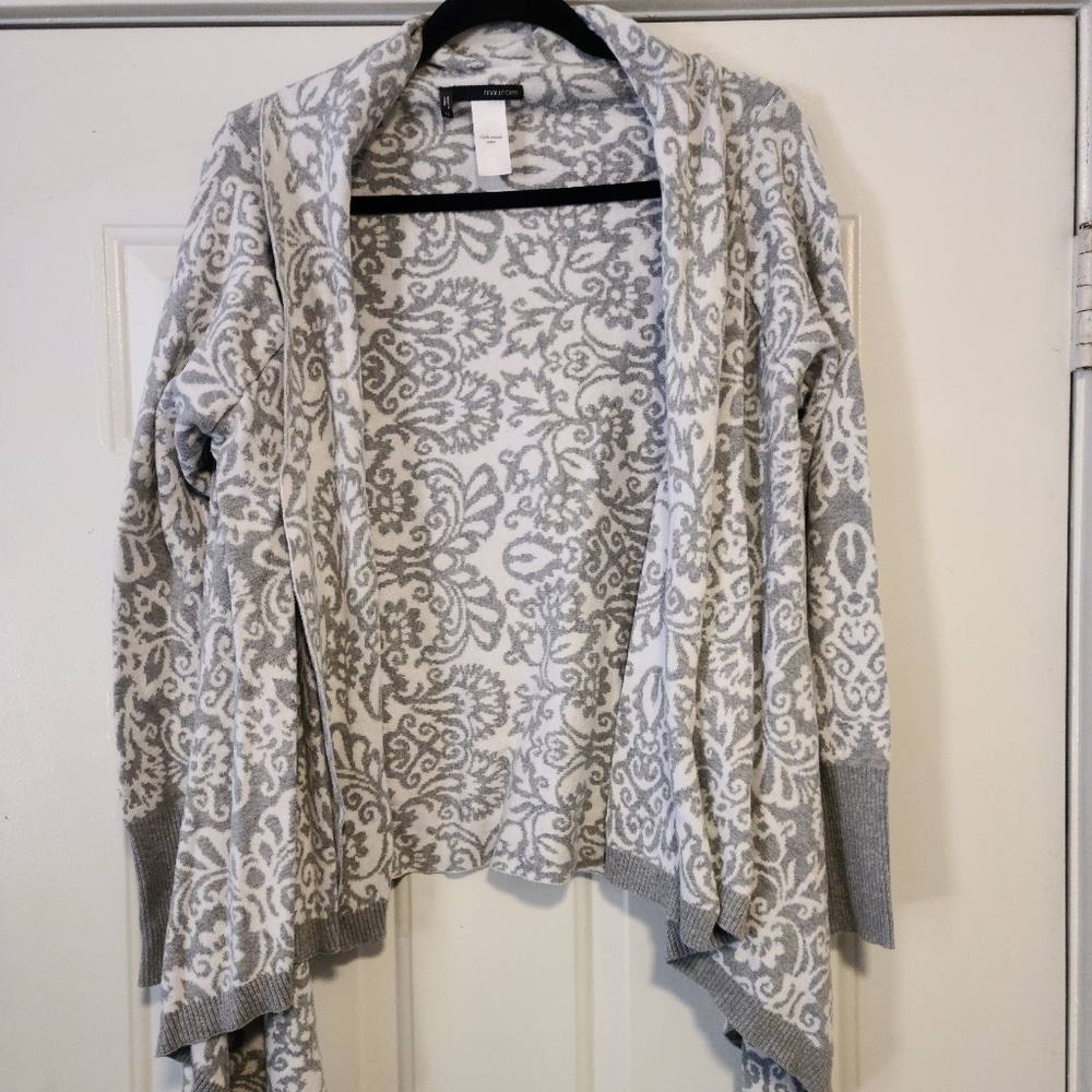 MAURICES WATERFALL SWEATER CARDIGAN
